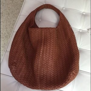 Deux Lux braided hobo purse